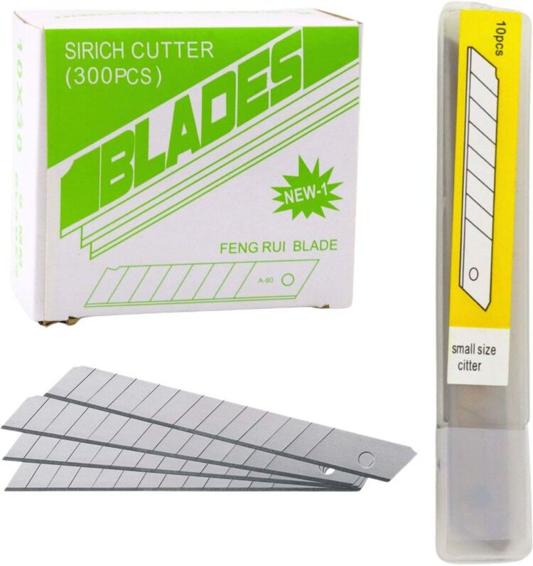 Segmented replacement blades 13 segments 9mm pack of 10