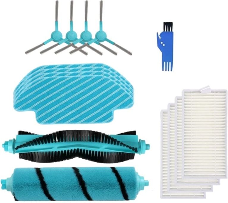 Für 4090 4490 4690 5090 5490 6090 Roboter-staubsauger Teile Wichtigsten Seite Pinsel Hepa-Filter Mopp Tuch