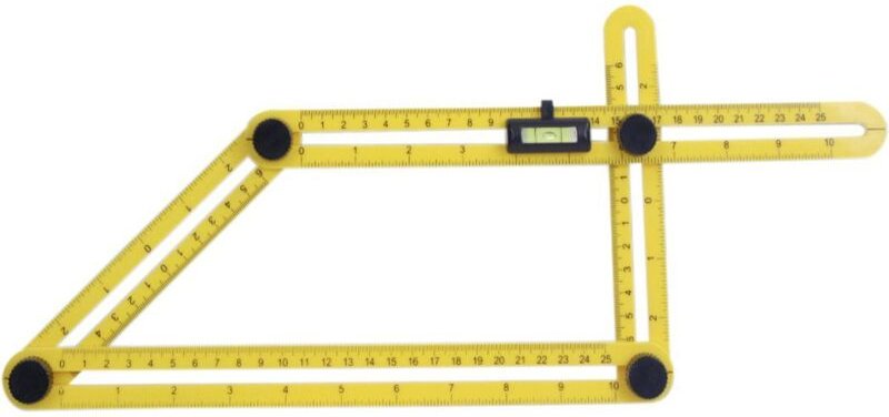 Universalschablone Templater mit Wasserwaage Wasserwaage