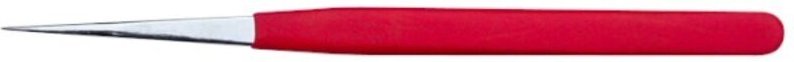 1 isolierte Pinzette mit gerader, spitzer Spitze 150 mm MAXICRAFT