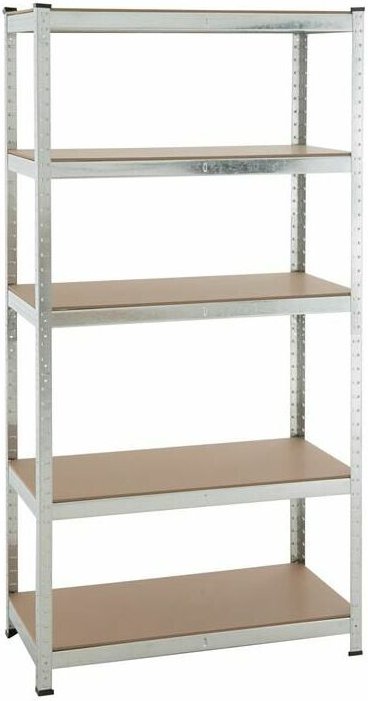 Steckregal Werkstattregal Kellerregal Schwerlastregal Metallregal Lagerregal Verzinkt / 180x90x45cm 1325kg