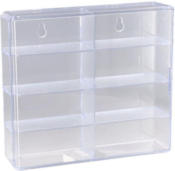 1:64 für Hot Wheel Display Box Auto Modell Spielzeug Schrank Rack b