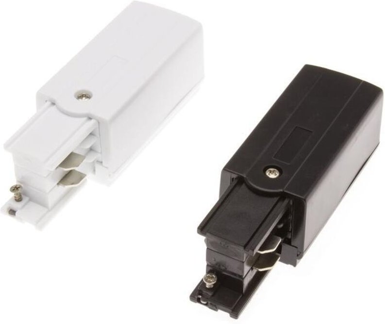 Einspeisung Left Side für 3-Phasenstromschiene Weiß