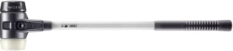SIMPLEX-Vorschlaghammer, Gummikomposition / Nylon mit verstärktem Tempergussgehäuse und Fiberglasstiel D=80 mm 3728.081