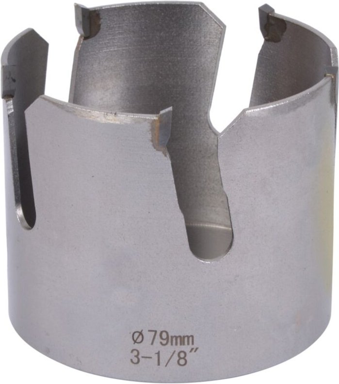 Makita Lochsäge Ø 79 mm, Mehrzweck HM, Schnitttiefe 60 mm, Holz/Kunststoff/Gipskarton/Eternit/Keramikfliesen/Porenbeton