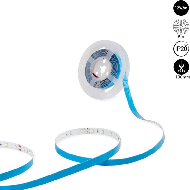 Barcelona Led - LED-Streifen 24V dc - 12W/m - Einfarbig - 10 mm - IP20 - 5 Meter