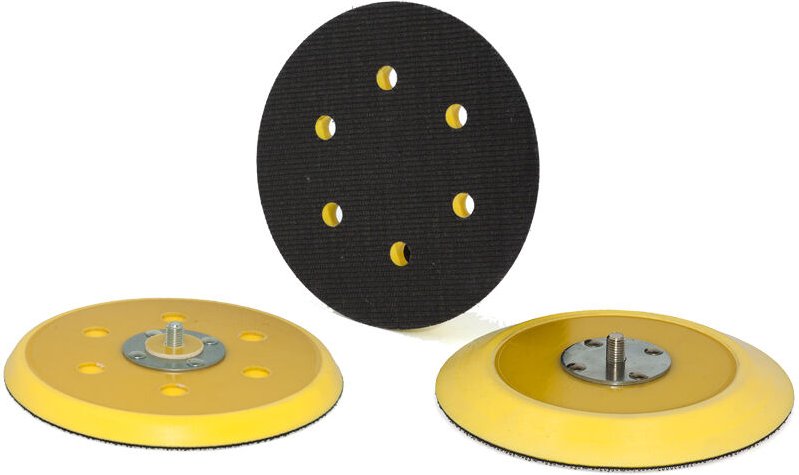 Unterlage fur Exzenterschleifer Fervi 125 mm 5/16 8 fori pfl125/10f8