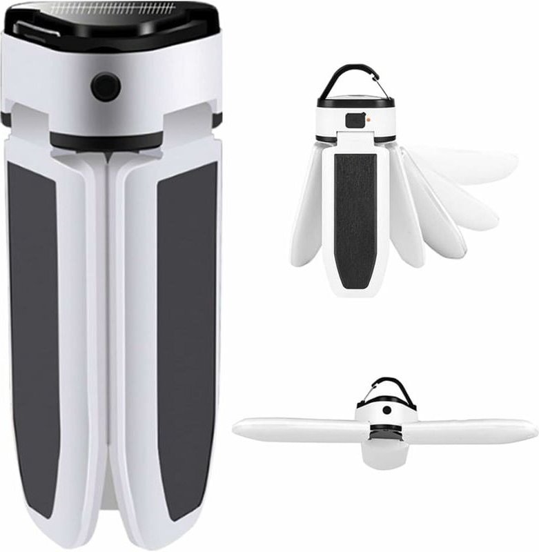 Thumbnail - Tragbare Campinglaterne, wiederaufladbares LED-Solarlicht über usb, leistungsstarke Außenbeleuchtung, Notlampe, tragbare...