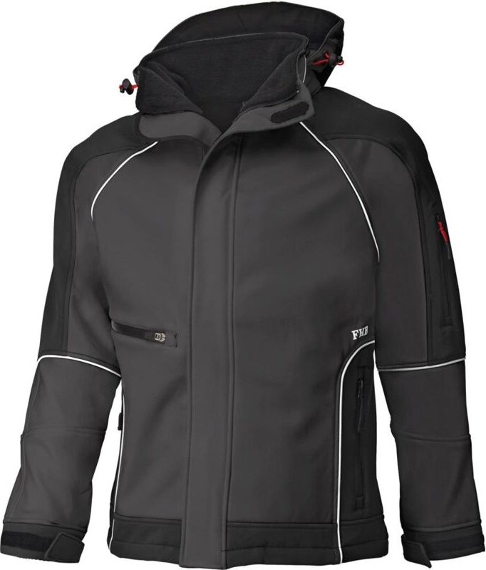 FHB - walter Softshell-Jacke anthrazit-schwarz Gr. l