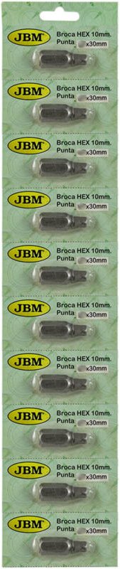 JBM - Sechskant-Schraubendreher-Bit (ø 7 mm. - Mündung 30 mm.) 10371