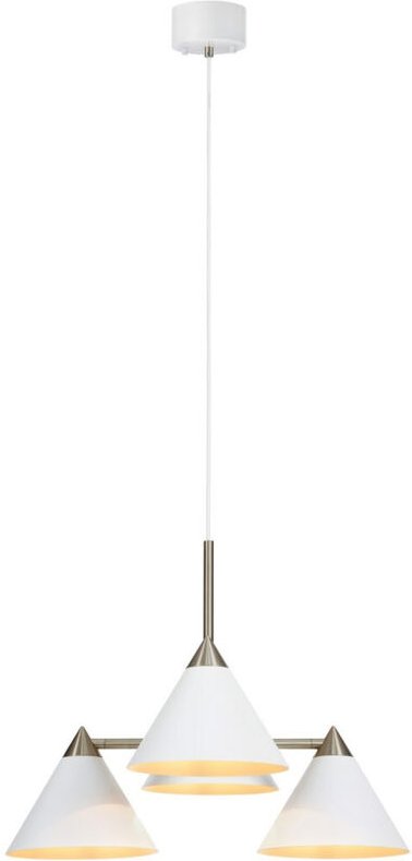 Klint Kuppel-Deckenpendelleuchte 4-flammig Weiß, Stahl - Markslojd