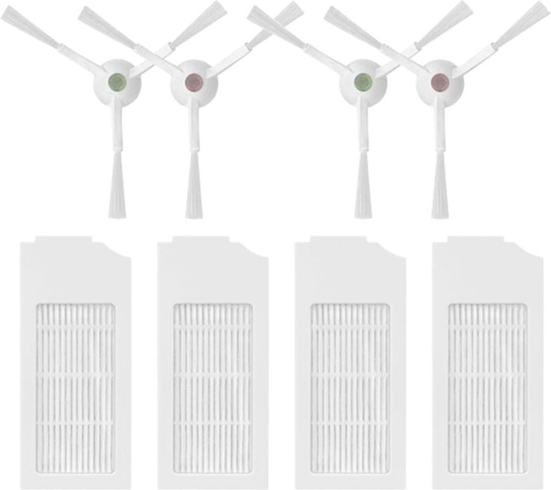 Ersatz für T10/T10 turbo Roboter-staubsauger Ersatzteile Zubehör Seite Pinsel Hepa-Filter