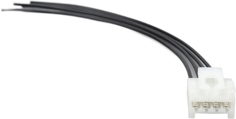 Vtizikl Connecteur de faisceau de câbles de feu arrière arrière à 4 broches, prise de remplacement pour Fiat Grande Punt...