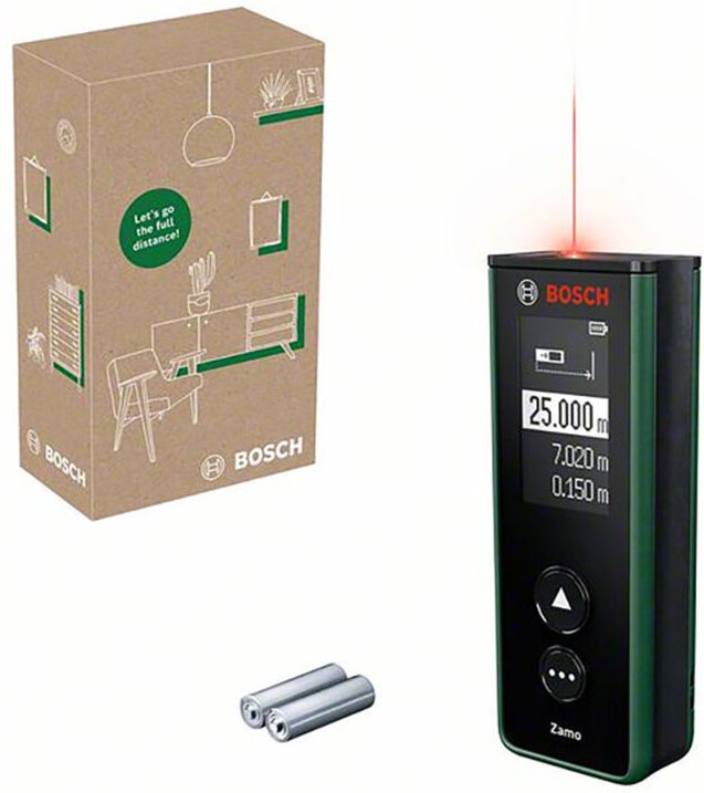 Bosch Home and Garden Zamo Laser-Entfernungsmesser 25 m
