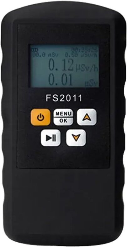 Tragbarer Geigerzähler mit Strahlungsalarm für Haushalt, Labor, Krankenhaus – Multifunktions-Geigerzähler aus Marmor mit...