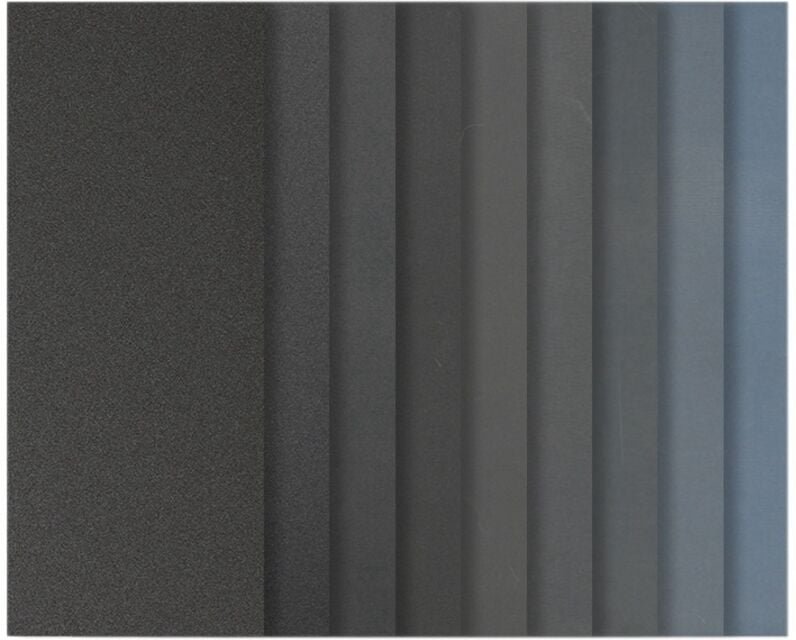 14-teiliges Schleifpapier-Set für Zuhause, grobes Polieren, für Auto, Metall, Glas, Keramik, Holz, nass und trocken