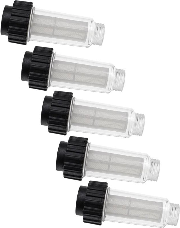 5x Anti-Schmutz-Filter kompatibel mit Kärcher k 3.68 md, k 3.65 md t 250 Hochdruckreiniger mit 3/4' ag Wasseranschluss -...