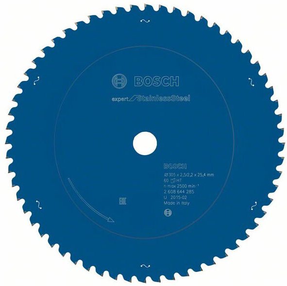 Kreissägeblatt Expert for Stainless Steel, 305 x 25,4 x 2,5 x 60 - Bosch