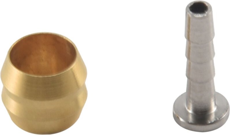 Tlily - 10 Set Mountainbike Hydraulische Scheiben Bremse Schlauch Olive Stecker Einsatz für BH90 Ersatz Teil