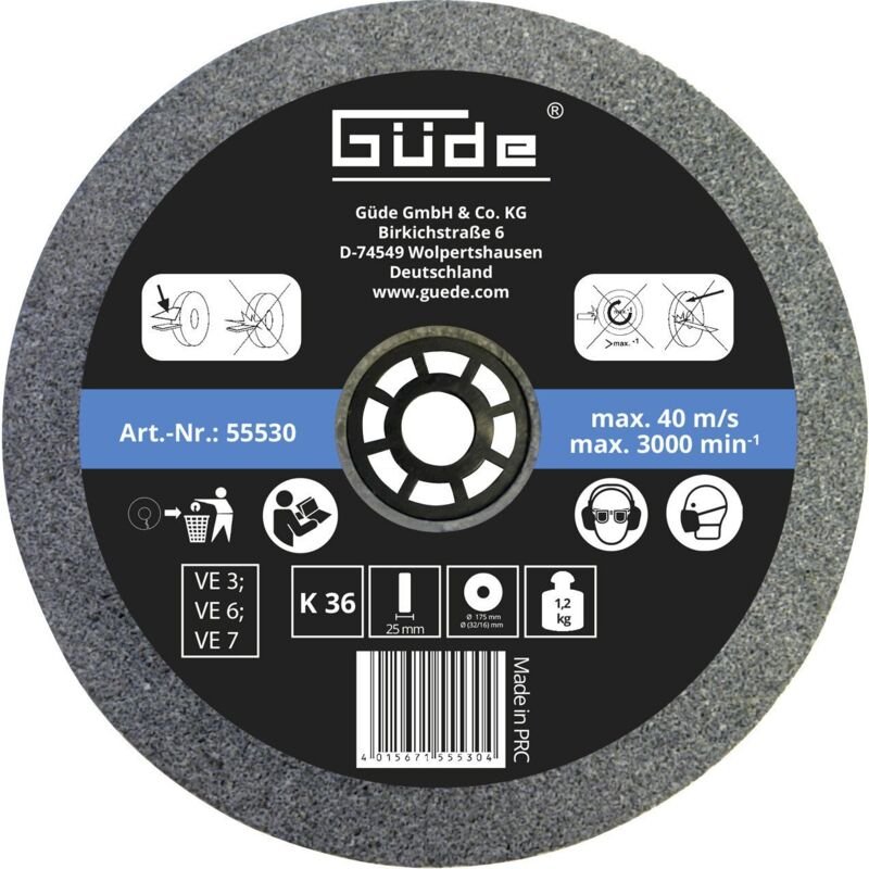 Güde - Schleifscheibe 175x25x32 mm K36