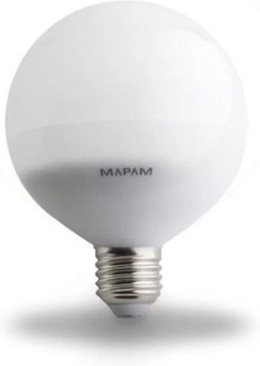 Trade Shop Traesio - Trade Shop - LED-Glühbirne E27 globe G80 8 w natürliches Licht 4500 k hochwertige Kugel-Glühbirne 0...