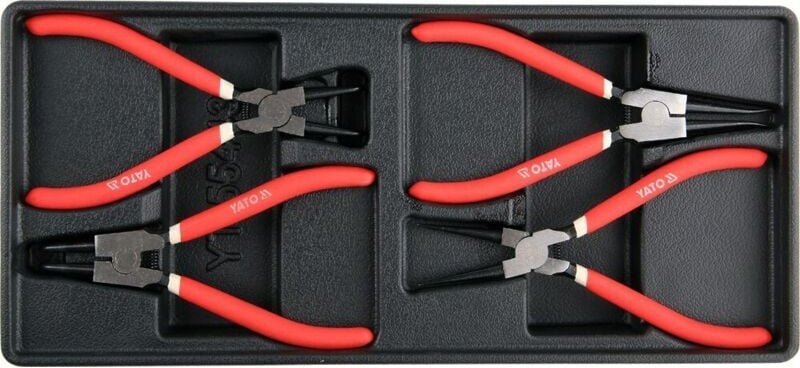 Schubladeneinsatz, 4-TEILIGE seger-zange. /YT-55443/ Yato