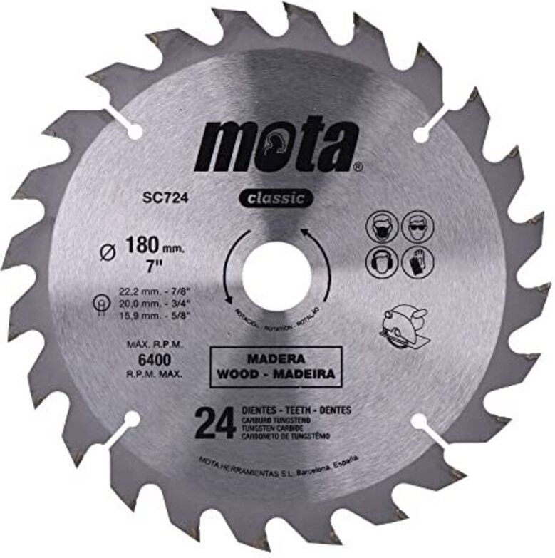 Breitkreissäge 180mm 7 1-4 24 dtes c lp18 sc724p