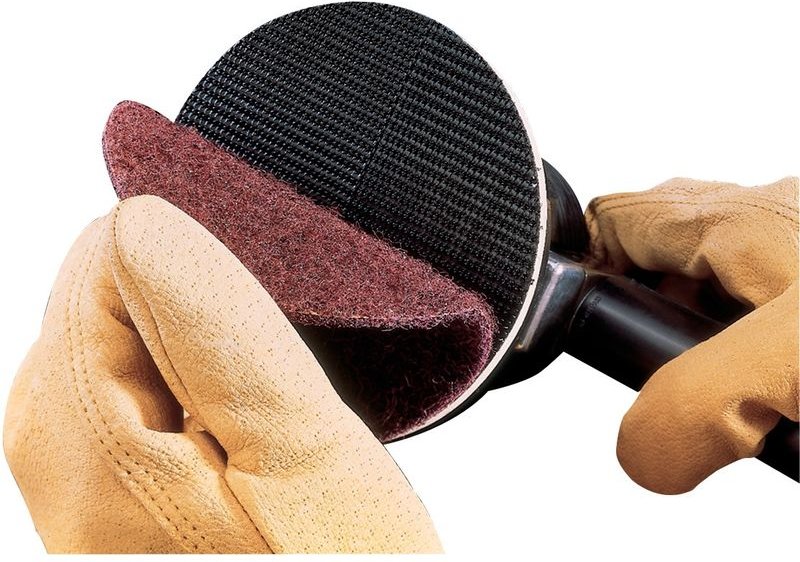 3M - Schleifvliesscheibe Scotch Brite™ sc-dh ø 125 mm super fine grau ohne Zentrierung