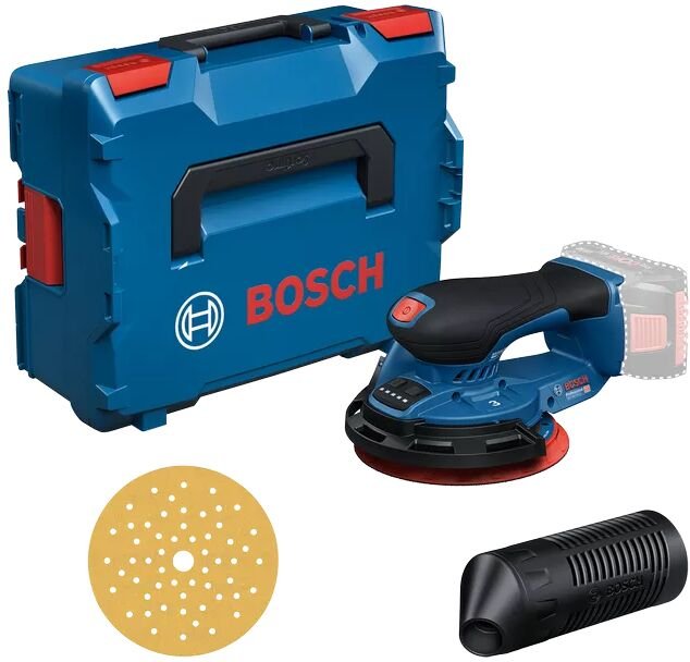 Bosch - Akku-Exzenterschleifer gex 18V-150-3, incl. Zubehör, l-boxx