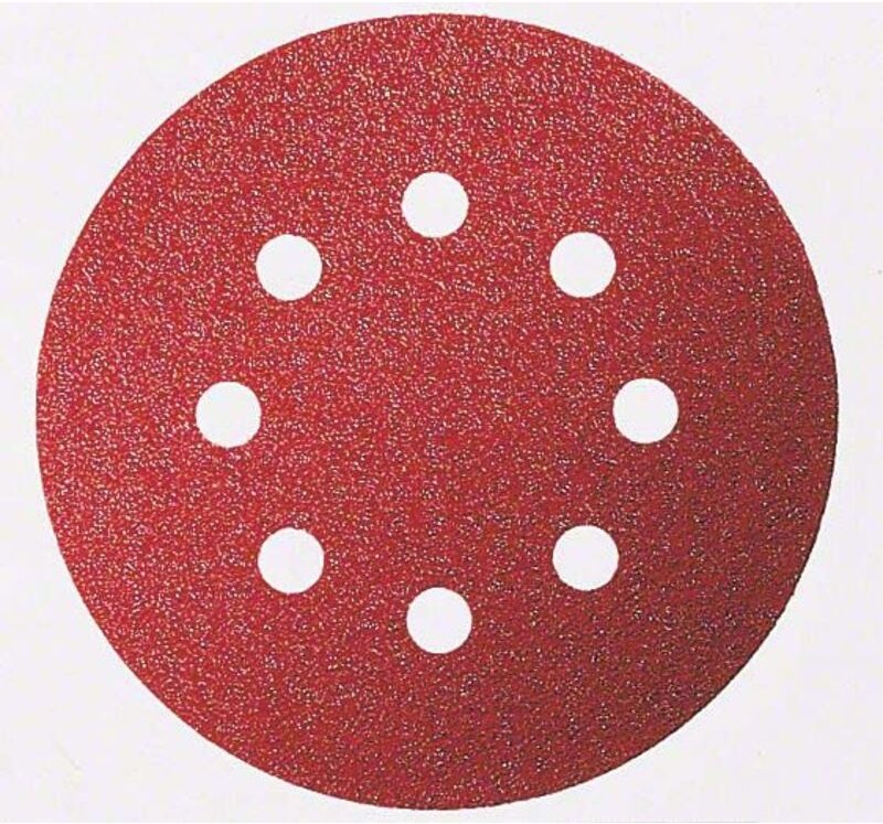 5x Schleifblatt C430 Expert for Wood 8 Löcher Klett 115 mm K40 - 2608605103 - Bosch