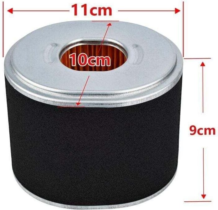 Luftfilter für Honda GX340 GX390 188F 190F 11 PS 13 PS 4-Takt Benzinmotor Generator Wasserpumpe