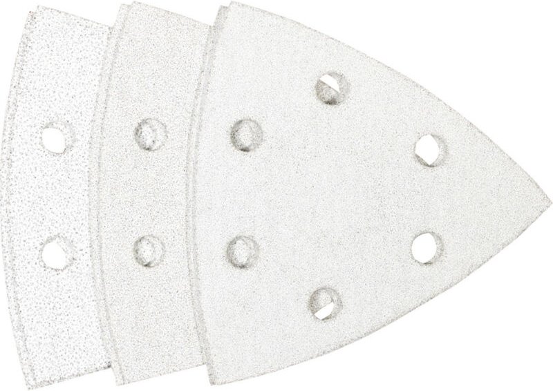 Makita 192655-6 Deltaschleifpapier-Set Körnung (num) 60, 100, 150 (L x B x H) 94 x 94 x 6 mm 1 Se