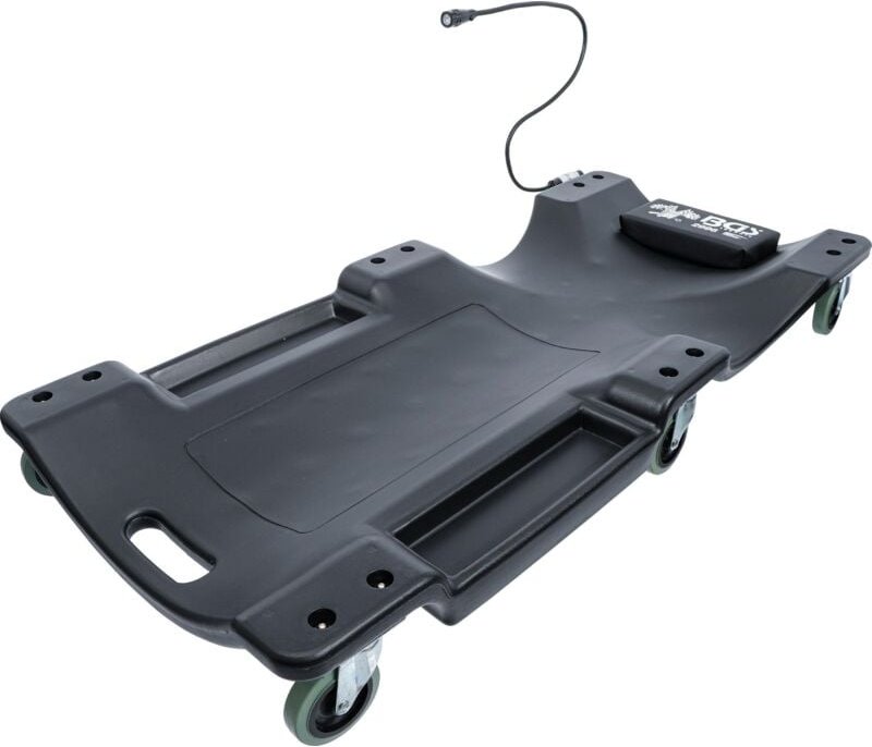 BGS Werkstatt-Rollbrett mit Arbeitslampe 1030 x 500 mm - 2996