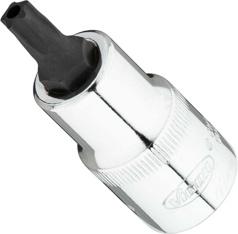 T+ Schraubendreher-Einsatz ∙ V7055-IPR40 ∙ 1/2 Zoll (12,5 mm) Vierkant hohl ∙ Innenprofil mit 5 abgerundeten Flanken, mi...