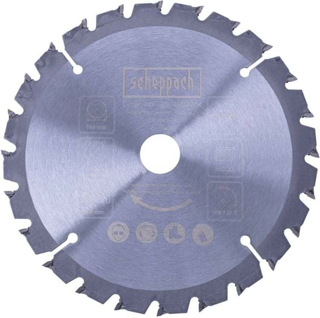 Sägeblatt 160x20mm 24Z für Tauchsäge PL55 / PL55Li - Scheppach