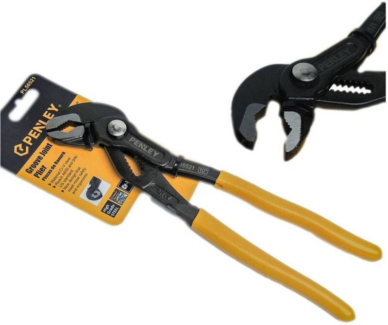 Trade Shop - PARROT ZANGE 10" 250 MM VERSTELLBAR CHROM VANADIUM RUTSCHFESTER POLIGRIP-GRIFF -