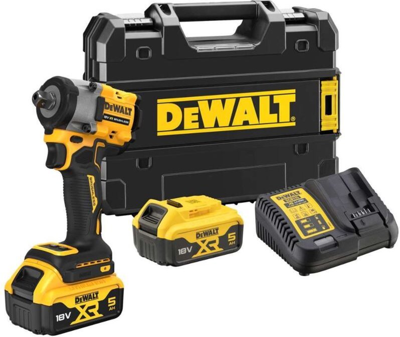 Dewalt - Werkzeuge - Akku-Schlagschrauber 18 v, 406 Nm, 2 x 5,0 Ah xr DCF922P2T