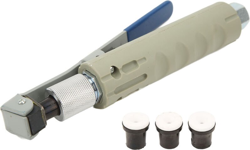 Zoternen - Sandstrahldüsenkopf mit 3 Keramikspitzen entfernt Schmutz und Rost und ist für mehrere Medien geeignet