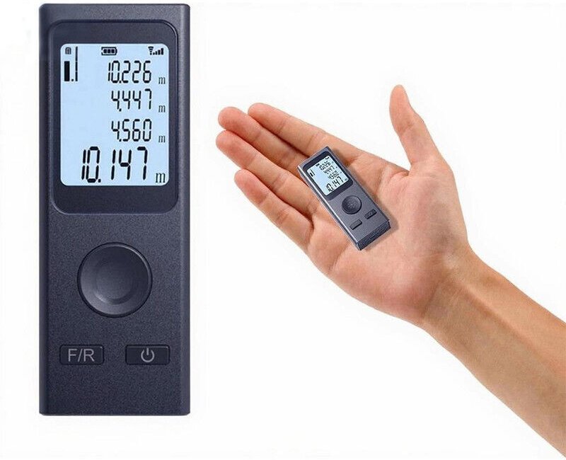 Tragbarer, intelligenter Laser-Entfernungsmesser – USB-Ladefunktion, mit Wasserwaagenfunktion, geeignet für Heimdekorati...