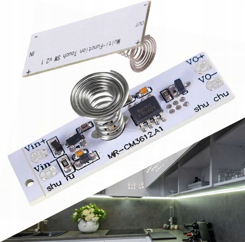 12V Touch 5A LED-Streifen-Dimmerschalter