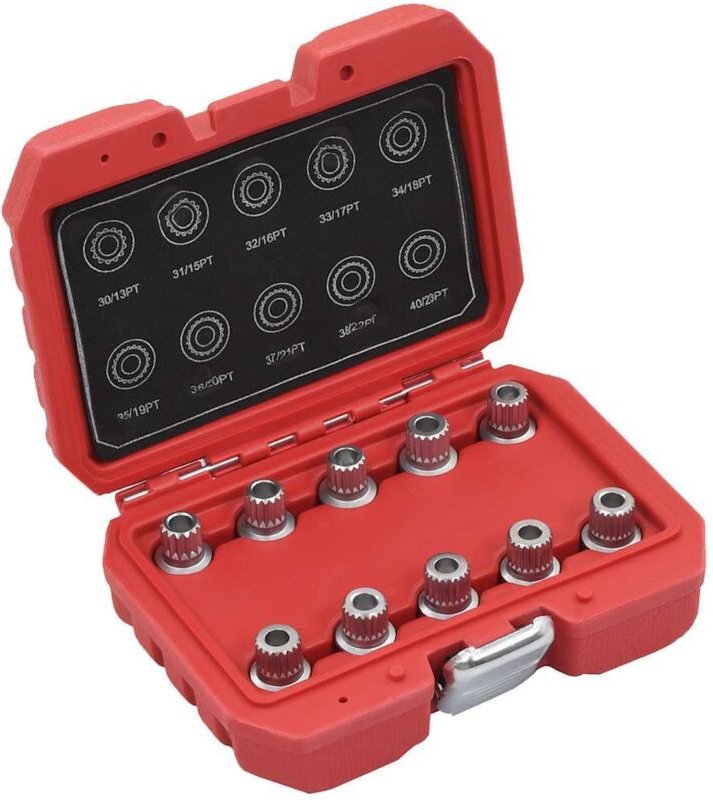 10-tlg. Radmuttern-Set Felgenschloss für bmw Vidaxl