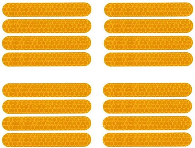 16X Reflektierende Aufkleber Wasserdichte Warnen Streifen Reflektierende Aufkleber für Max G30 Roller Dekoration