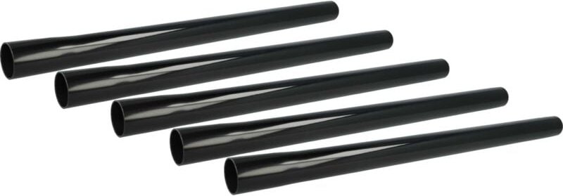 5x Universal Staubsaugerohr für Staubsauger - 32 mm Anschluss, 50 cm lang Schwarz - Vhbw