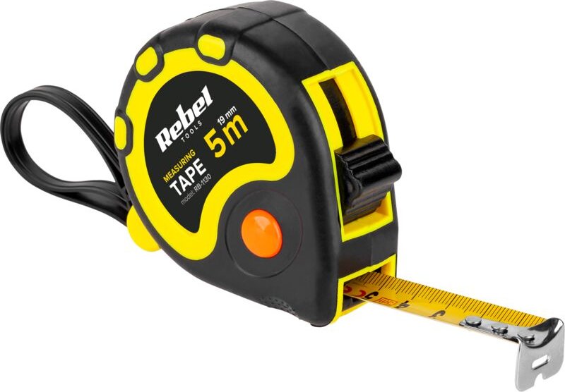 Stahlmaßband 5 m 19 mm Rebel solide genau
