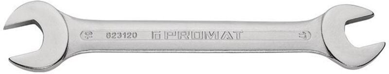 Doppelmaulschlüssel 19 x 22 mm Länge 235 mm verchromt