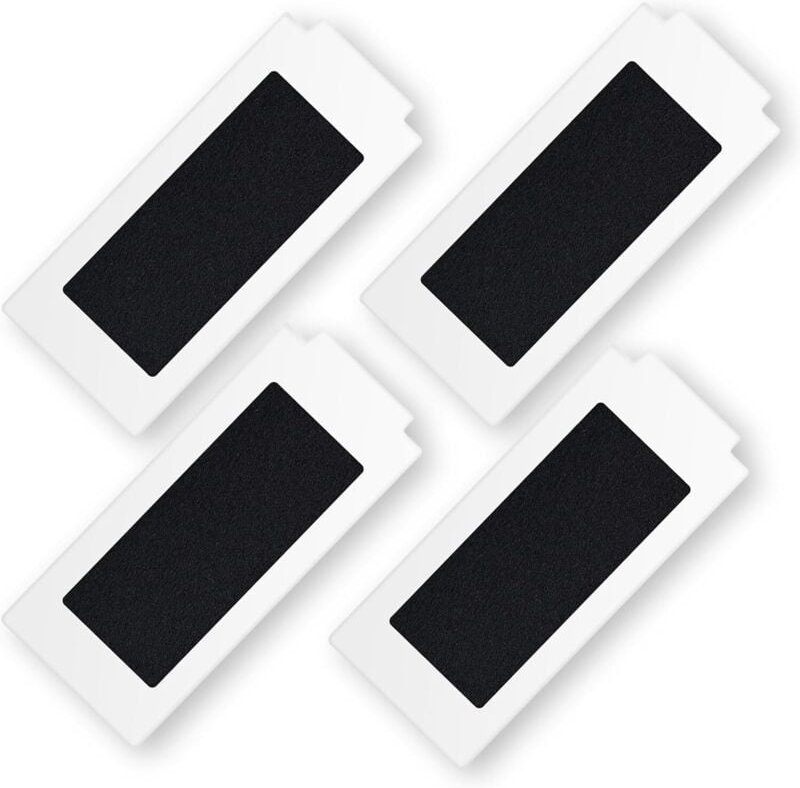 HEPA-Filter für Ecovacs T30 Omni, 4 Ersatzfilter für deebot T30S T30 Pro omni T30S pro T30S complete combo Roboterstaubs...