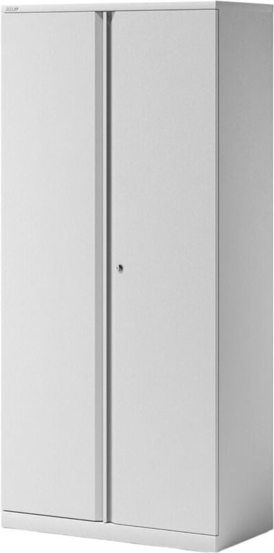 BISLEY Essentials Flügeltürenschrank Verkehrsweiß