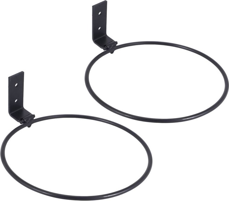 2 Pack Faltbarer Ball Halter Montiert ein der Wand, Sport PräSentation StäNder für Basketball, Volleyball, Rugby, FußBal...