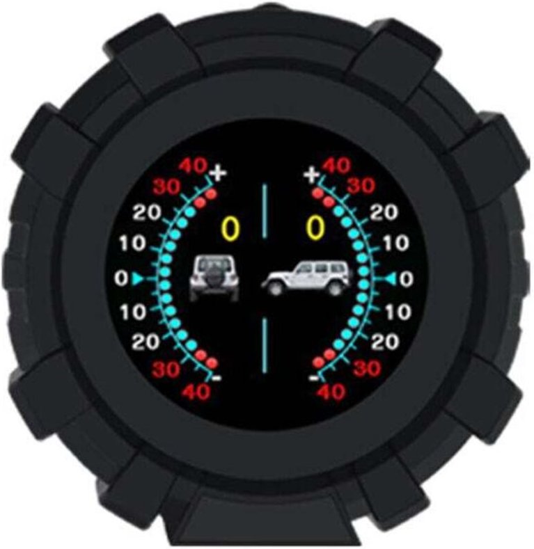 Auto-Head-Up-Display HUD LCD Multifunktion mit GPS, digitalem Neigungsmesser, Winkel-/Neigungs-/Längen-/Breitengradmessu...