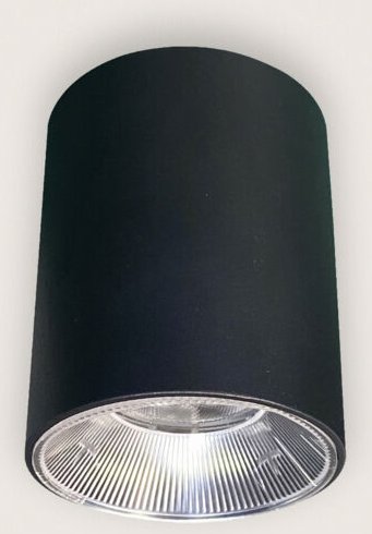 LED Deckenleuchte 30W Rund Syrah 2700K - 4000K Schwarz CCT